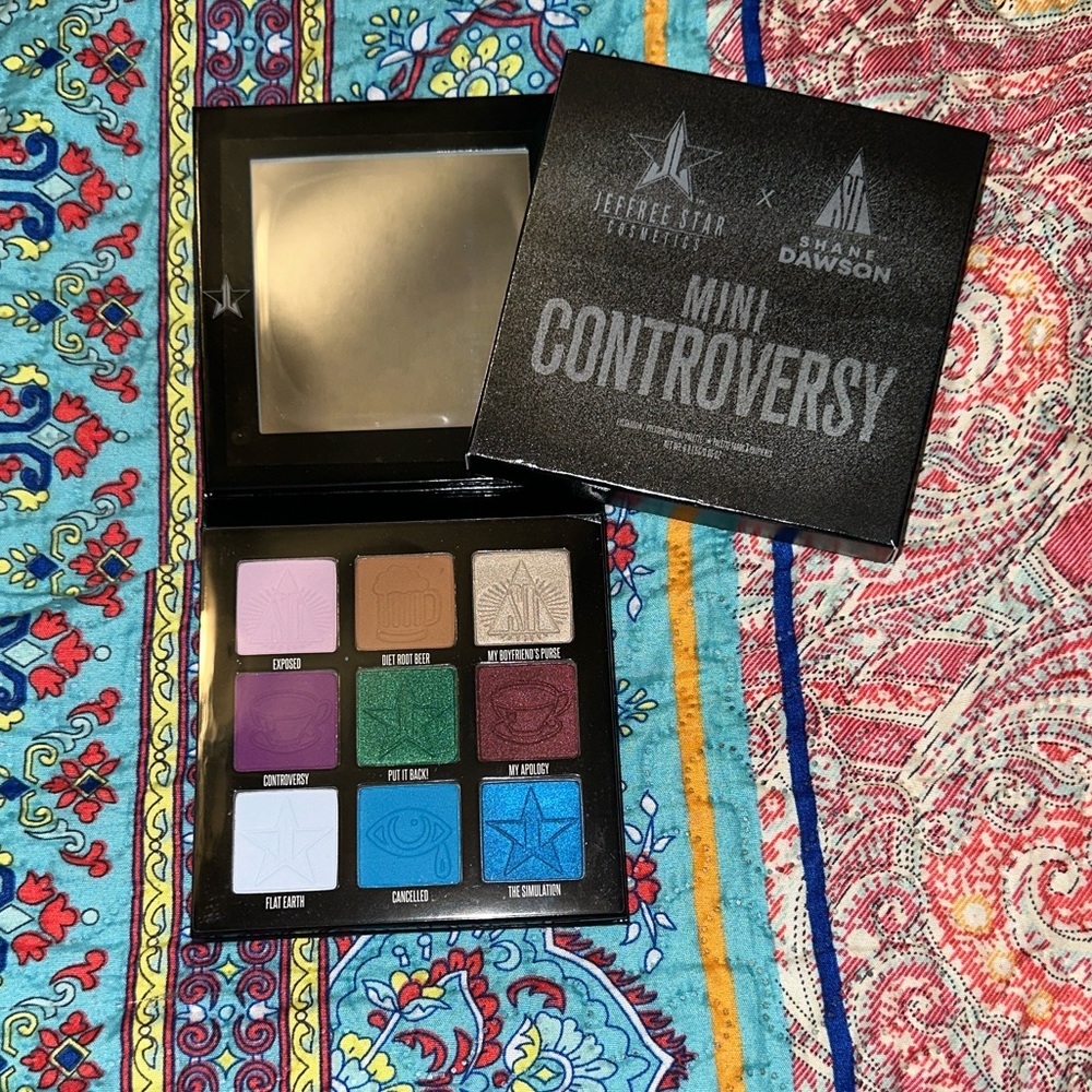 Jeffree Star w/Shane Dawson Mini Controversy Emerald Edition Palette